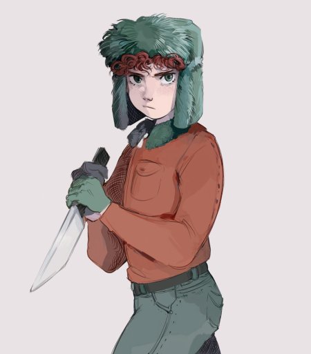 Кайл южный парк арт