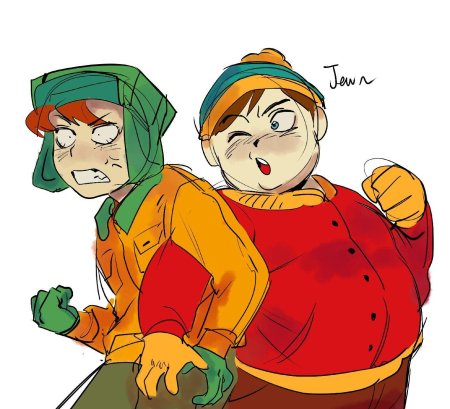 Южный парк эрик картман и кайл