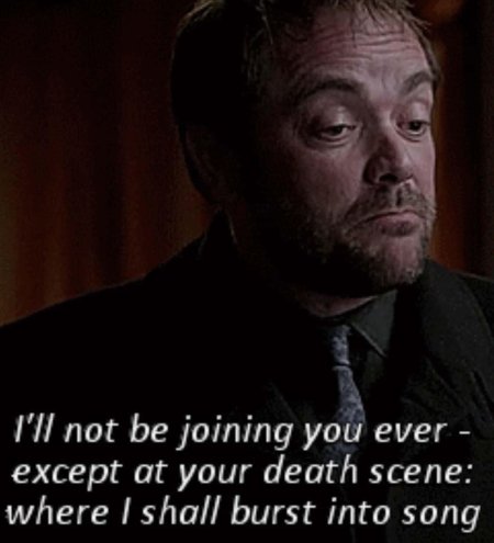 Сверхъестественное кроули перекрестился