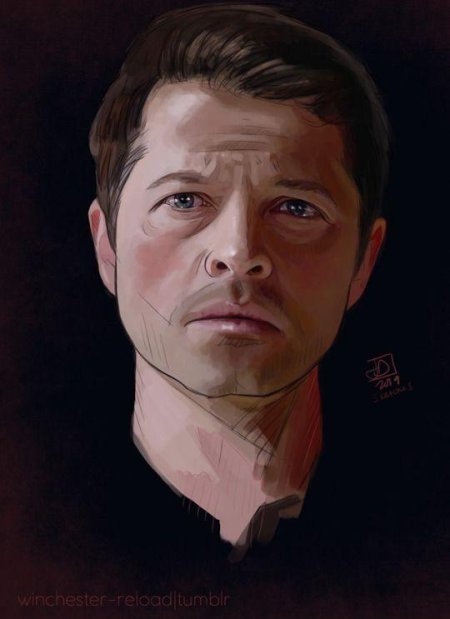 Миша коллинз кастиэль