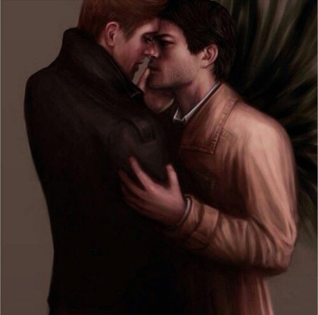 Сверхъестественное кастиэль и дин арт