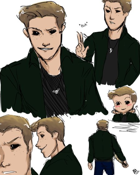 Дин винчестер арт