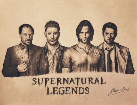 Сверхъестественное постер