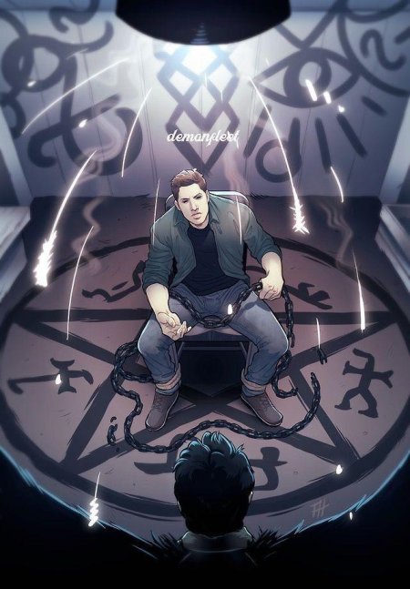 Дин винчестер сверхъестественное арт