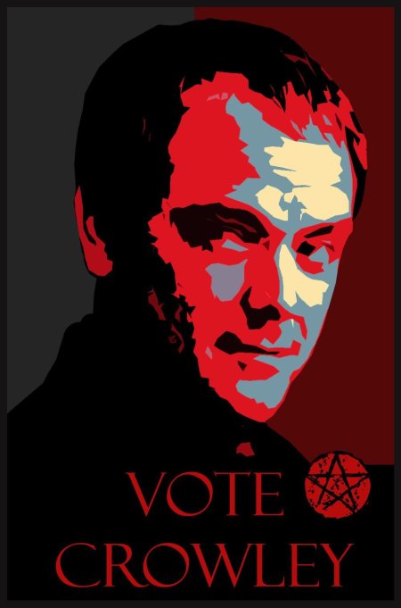 Кроули сверхъестественное постер