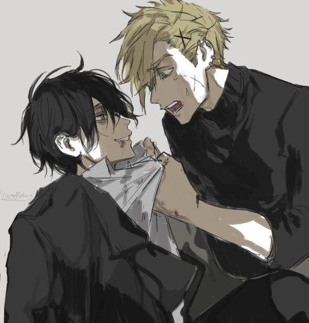 Аниме парни из