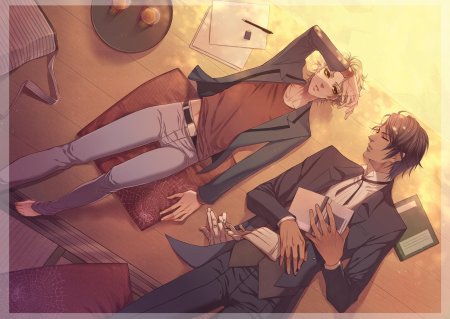 Парень и арт