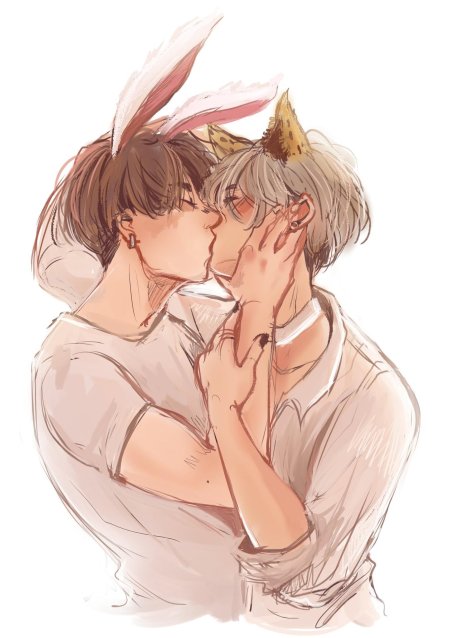 Бтс vkook art +