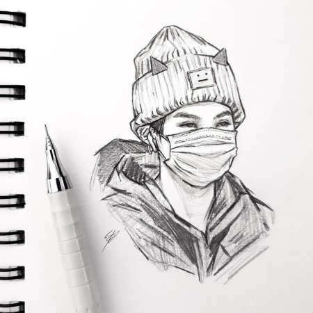 Наброски рисунков