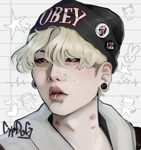 Тэхен бтс арт