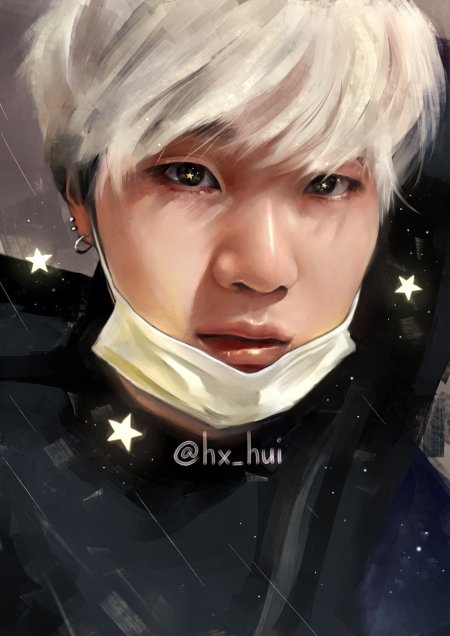 Юнги бтс арт