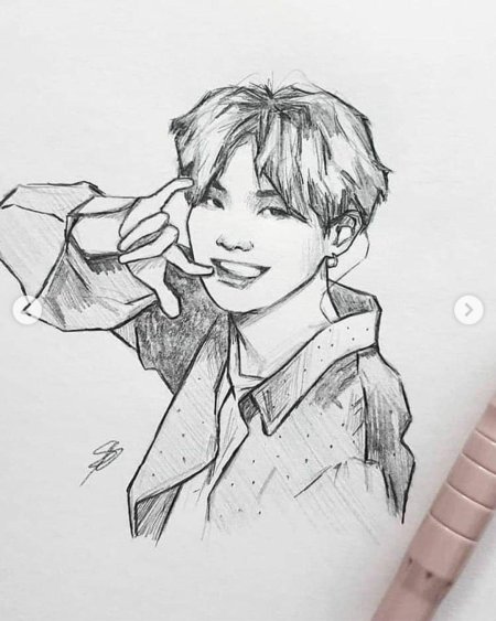 Стрей кидс рисунки карандашом