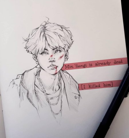 Скетчи бтс юнги