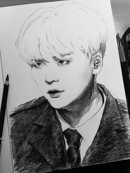 Рисунки для срисовки бтс