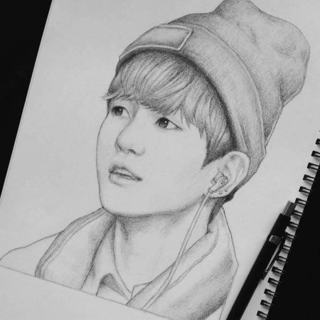 Бтс для срисовки юнги