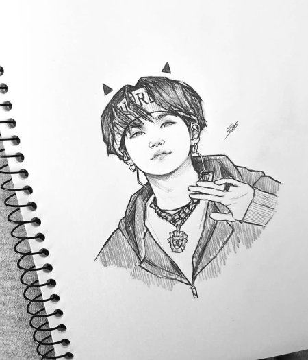 Никки скетч бтс