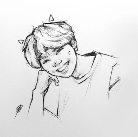 Рисунки бтс чимин