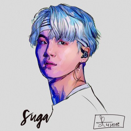 Портрет бтс