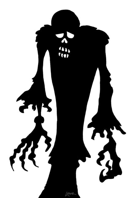 Трафарет для хэллоуина