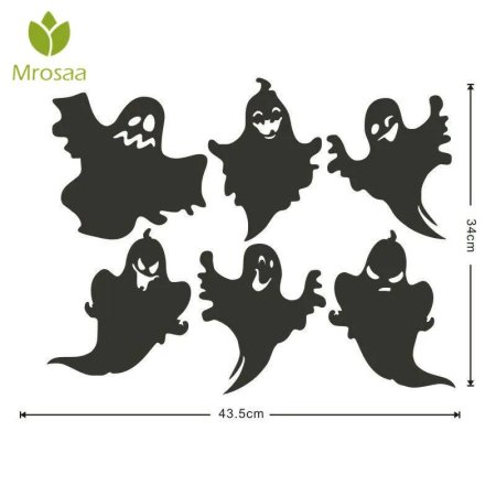 Силуэт привидения на хэллоуин