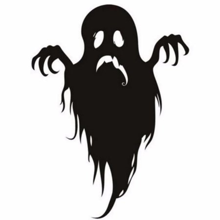 Наклейки на хэллоуин привидения