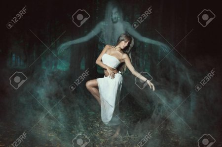 Призрак девушка