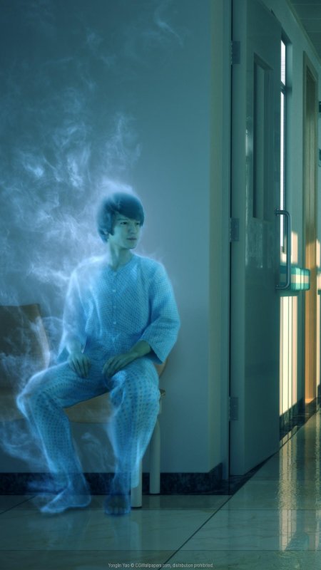 Парень призрак