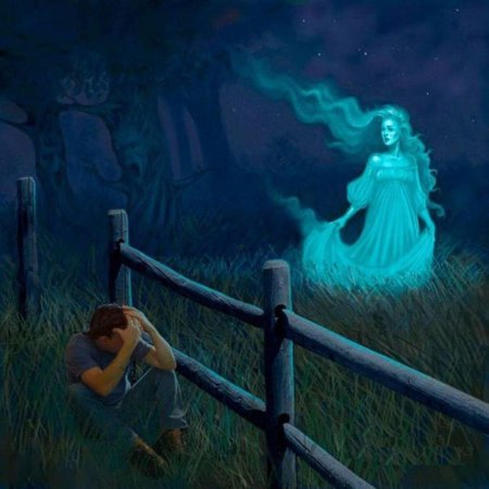 Призрак девушка