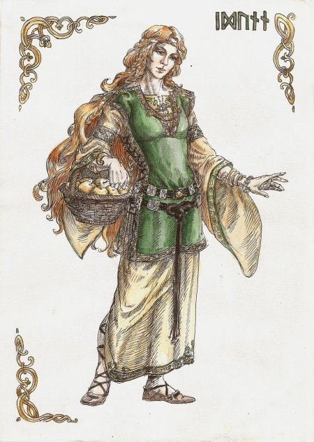 Идунн скандинавская богиня