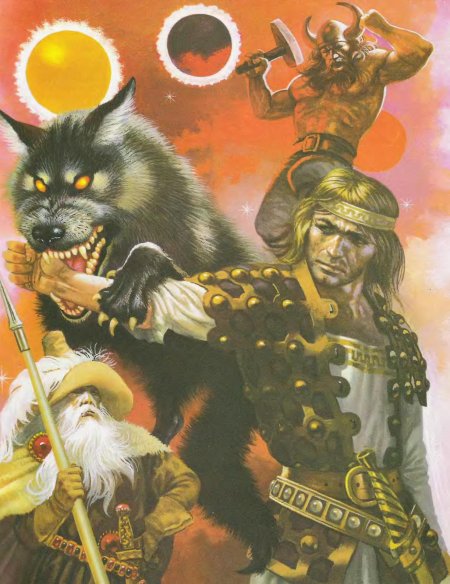 Скандинавская мифология боги фенрир