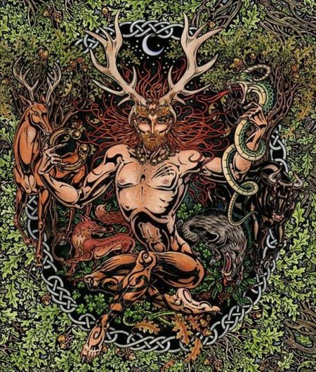 Кельтский бог кернуннос