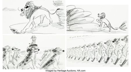 Король лев рисунки