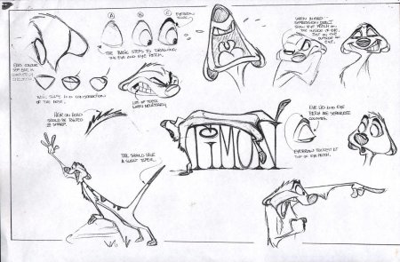 Референсы персонажей дисней