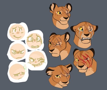 Герои мультика король лев имена