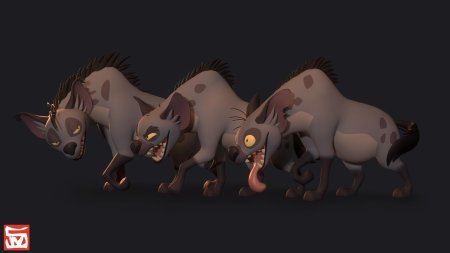 Король лев шензи банзай и эд