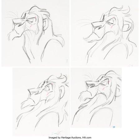 Шрам король лев референс