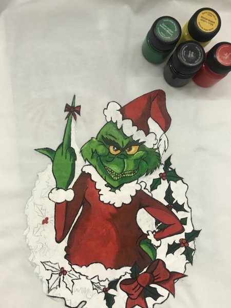 Новогодние рисунки гринч