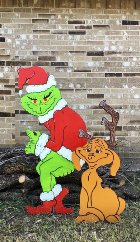 Гринч декор