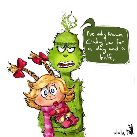 Гринч и марта мэй арт