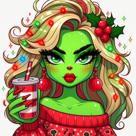 Гринч рисунки