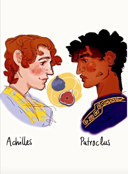 Ахиллес и патрокл арт