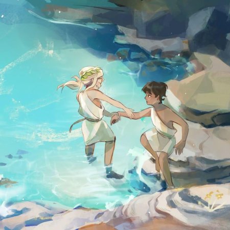 Греция ахиллес и патрокл арт