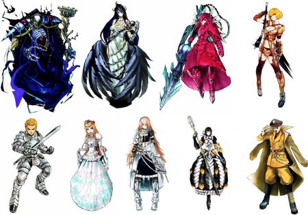 Персонажи назарика оверлорд