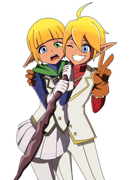 Аниме оверлорд маре и аура