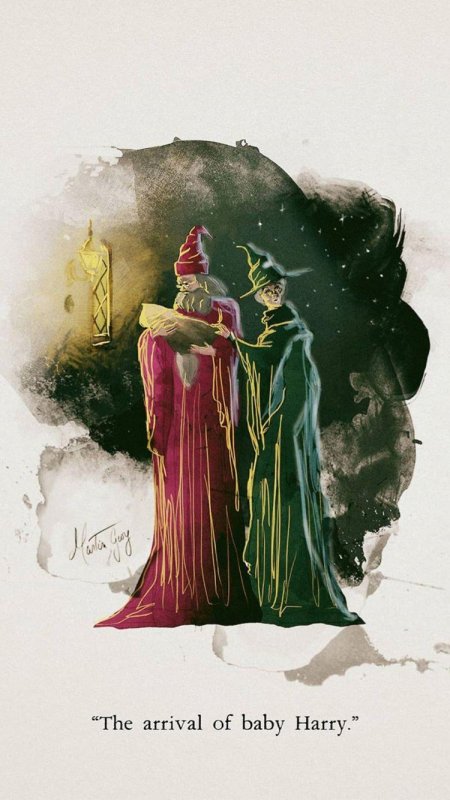 Иллюстрации гарри поттер