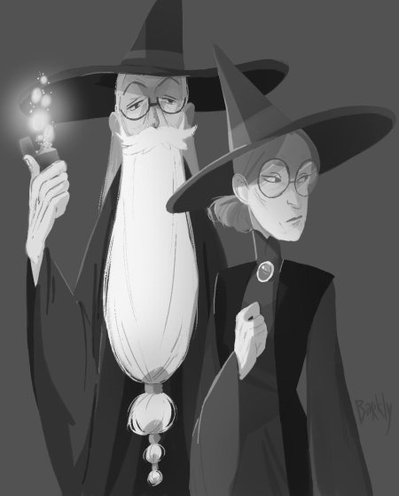 Альбус дамблдор и минерва макгонагалл