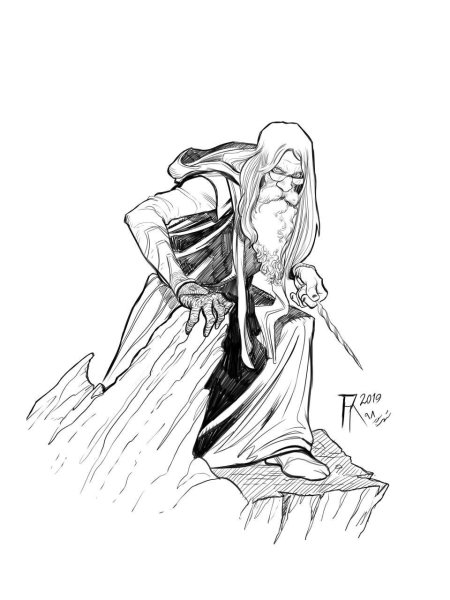 Раскраска гарри поттер дамблдор