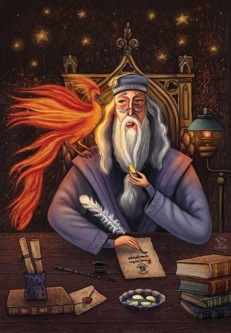 Альбус дамблдор книжный