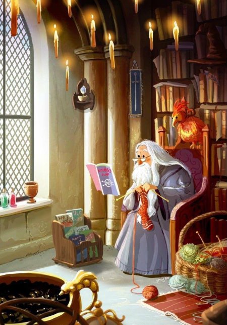 Альбус дамблдор книжный