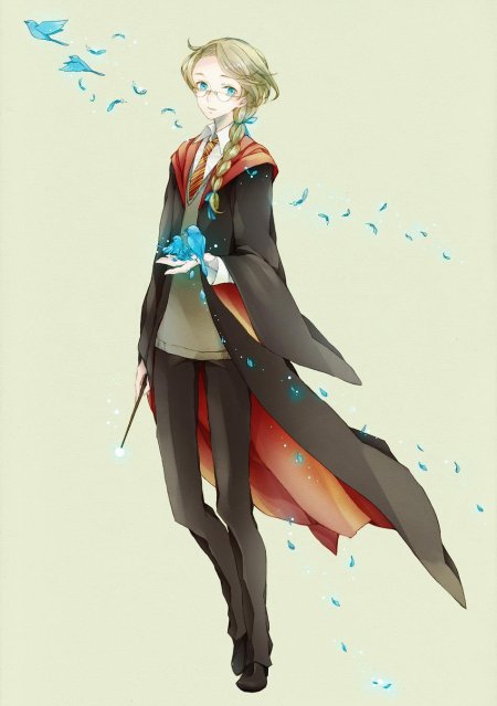 Аниме гарри поттер